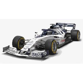 3D Scuderia AlphaTauri F1 AT01 Formula 1 Season 2020 model